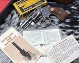 1969 Colt Detective Special, Nickel, .38 Special, Boxed, Unfired in Wrapper, W/letter - 18 of 24