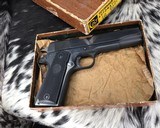1966 Colt Government Model, Pre-70 series, boxed - 5 of 24