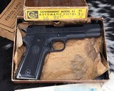 1966 Colt Government Model, Pre-70 series, boxed - 10 of 24