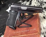 1964 Walther PP, Bern Germany, Unfired in matching Alligator Box - 7 of 17