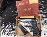 1964 Walther PP, Bern Germany, Unfired in matching Alligator Box - 10 of 17