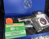 Colt Custom Shop Government Model, 1 of 100 made., Boxed, Unfired. - 1 of 12