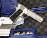 2006 Colt Government Model, Series 80, Stainless, .38 Super, Boxed - 6 of 16