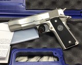 2006 Colt Government Model, Series 80, Stainless, .38 Super, Boxed - 3 of 16