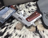 NIB, Kimber STS Rosewood Micro 9, Unfired in box W/Two mags - 8 of 8