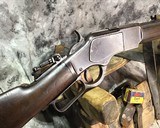1873 Winchester , .22 Short, made in 1888. Lyman Sight - 4 of 20