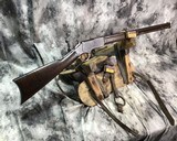 1873 Winchester , .22 Short, made in 1888. Lyman Sight - 19 of 20