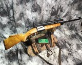 Savage 99 Rifle, .219 Zipper, Custom Fiddle Back Maple Stock, Lyman Target Scope - 12 of 22