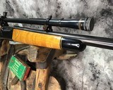 Savage 99 Rifle, .219 Zipper, Custom Fiddle Back Maple Stock, Lyman Target Scope - 19 of 22