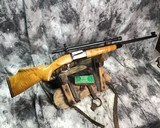 Savage 99 Rifle, .219 Zipper, Custom Fiddle Back Maple Stock, Lyman Target Scope - 2 of 22