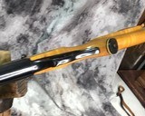 Savage 99 Rifle, .219 Zipper, Custom Fiddle Back Maple Stock, Lyman Target Scope - 7 of 22