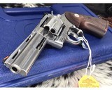 New Colt Python ,4.25 inch, Unfired Stainless .357 Mag, NIB. - 2 of 11