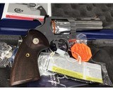 New Colt Python ,4.25 inch, Unfired Stainless .357 Mag, NIB. - 11 of 11