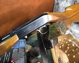 1967 Belgian Browning .22LR Semi-Automatic Rifle with Case, NIB - 5 of 25