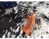 Smith and Wesson 586-1, Nickle “Distinguished Combat Magnum” 4 inch, 98% - 8 of 17