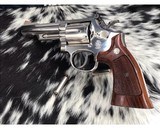 Smith and Wesson model 19-5 Nickel, Four Inch, Boxed 98% - 13 of 15