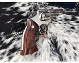 Smith and Wesson model 19-5 Nickel, Four Inch, Boxed 98% - 10 of 15