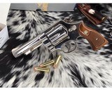 Smith and Wesson Model 58, .41 Magnum, Four Inch ,Nickel, Boxed - 18 of 23