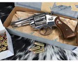 Smith and Wesson Model 58, .41 Magnum, Four Inch ,Nickel, Boxed - 17 of 23