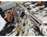 Smith and Wesson Model 58, .41 Magnum, Four Inch ,Nickel, Boxed - 11 of 23
