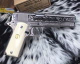 1972 70 Series Factory Engraved Government Model 1911, .45 ACP., Boxed - 12 of 21