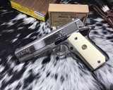 1972 70 Series Factory Engraved Government Model 1911, .45 ACP., Boxed - 21 of 21