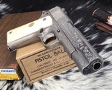 1972 70 Series Factory Engraved Government Model 1911, .45 ACP., Boxed - 11 of 21
