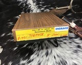 1972 Colt Series 70 Government Model ,Factory Engraved, .45ACP, Boxed - 3 of 25