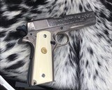 1972 Colt Series 70 Government Model ,Factory Engraved, .45ACP, Boxed - 11 of 25