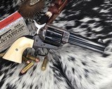 1978 Colt SAA, 4.75 Inch, .45 Colt, Ivory Grips - 3 of 21