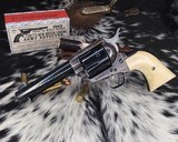 1978 Colt SAA, 4.75 Inch, .45 Colt, Ivory Grips - 2 of 21