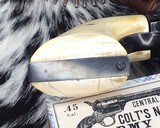 1978 Colt SAA, 4.75 Inch, .45 Colt, Ivory Grips - 10 of 21