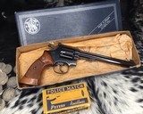 1980 Smith and Wesson 14-4, K-38 Target Masterpiece, 8 3/8 Barrel, 3Ts, Boxed