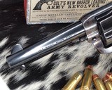 1924 Colt SAA, 4.75 Inch, .45 Colt, Ivory Grips - 9 of 15