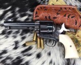 1924 Colt SAA, 4.75 Inch, .45 Colt, Ivory Grips - 6 of 15