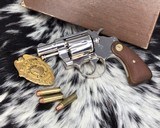 1969 Colt Detective Special, Factory Nickel, Boxed, Colt Letter, .38 Spl. N.O.S. - 4 of 24