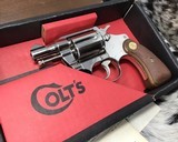 1969 Colt Detective Special, Factory Nickel, Boxed, Colt Letter, .38 Spl. N.O.S. - 16 of 24