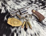 1969 Colt Detective Special, Factory Nickel, Boxed, Colt Letter, .38 Spl. N.O.S. - 7 of 24
