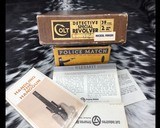 1969 Colt Detective Special, Factory Nickel, Boxed, Colt Letter, .38 Spl. N.O.S. - 17 of 24