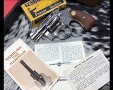 1969 Colt Detective Special, Factory Nickel, Boxed, Colt Letter, .38 Spl. N.O.S. - 19 of 24