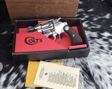 1970 Colt Cobra, Nickel, .38 Special, Boxed - 6 of 15