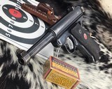 1949 Ruger Standard Model .22 Pistol, Red Eagle Serial #444 - 6 of 16