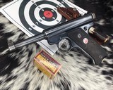 1949 Ruger Standard Model .22 Pistol, Red Eagle Serial #444 - 1 of 16