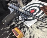 1949 Ruger Standard Model .22 Pistol, Red Eagle Serial #444 - 2 of 16