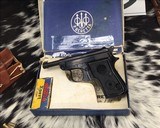 Beretta 950B Minx Pistol, 3.75 Inch, .22 Short, Boxed - 8 of 16