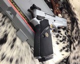 Browning Hi-Power, .40 Cal, Silver Chrome, Adjustable Sights, Unfired in Box. - 15 of 25