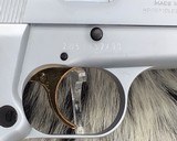 Browning Hi-Power, .40 Cal, Silver Chrome, Adjustable Sights, Unfired in Box. - 12 of 25