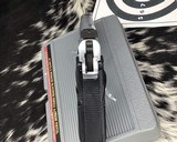 Browning Hi-Power, .40 Cal, Silver Chrome, Adjustable Sights, Unfired in Box. - 14 of 25