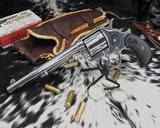Antique-FIRST YEAR PRODUCTION COLT MODEL 1878 DOUBLE ACTION REVOLVER ,.45 Colt, LOW 3 Digit SN: 189 - 10 of 18