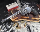 FIRST YEAR PRODUCTION COLT MODEL 1878 DOUBLE ACTION REVOLVER ,LOW 3 Digit SN: 189